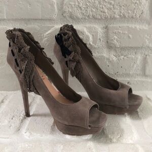 Cece Lamour suede heel, size 8.5